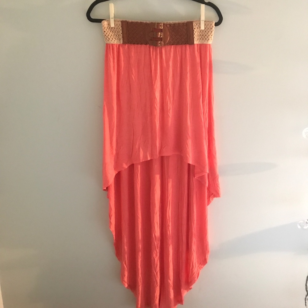 Rue 21 - high low coral skirt 🐙