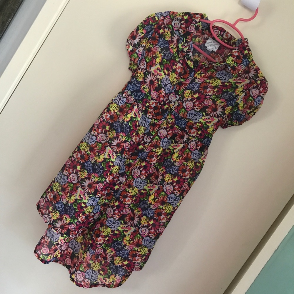 Girls Disney sheer dress