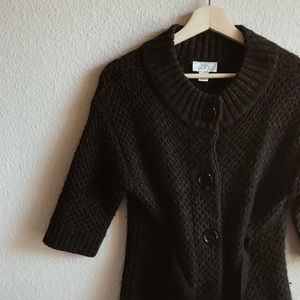 Ann Taylor Loft Button Up Sweater