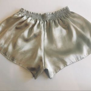 Satin shorts