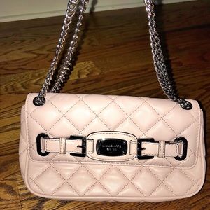 Michael Kors baby pink shoulder bag