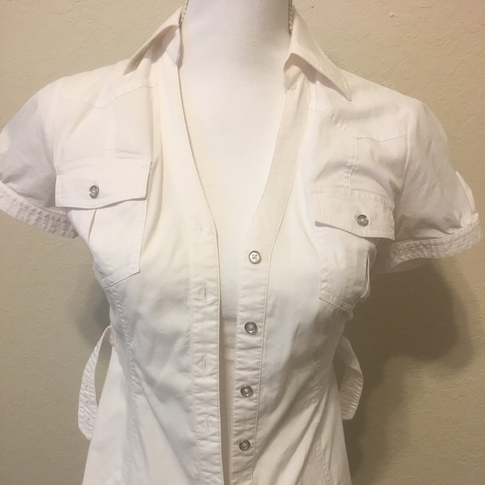 Express Short sleeve button down