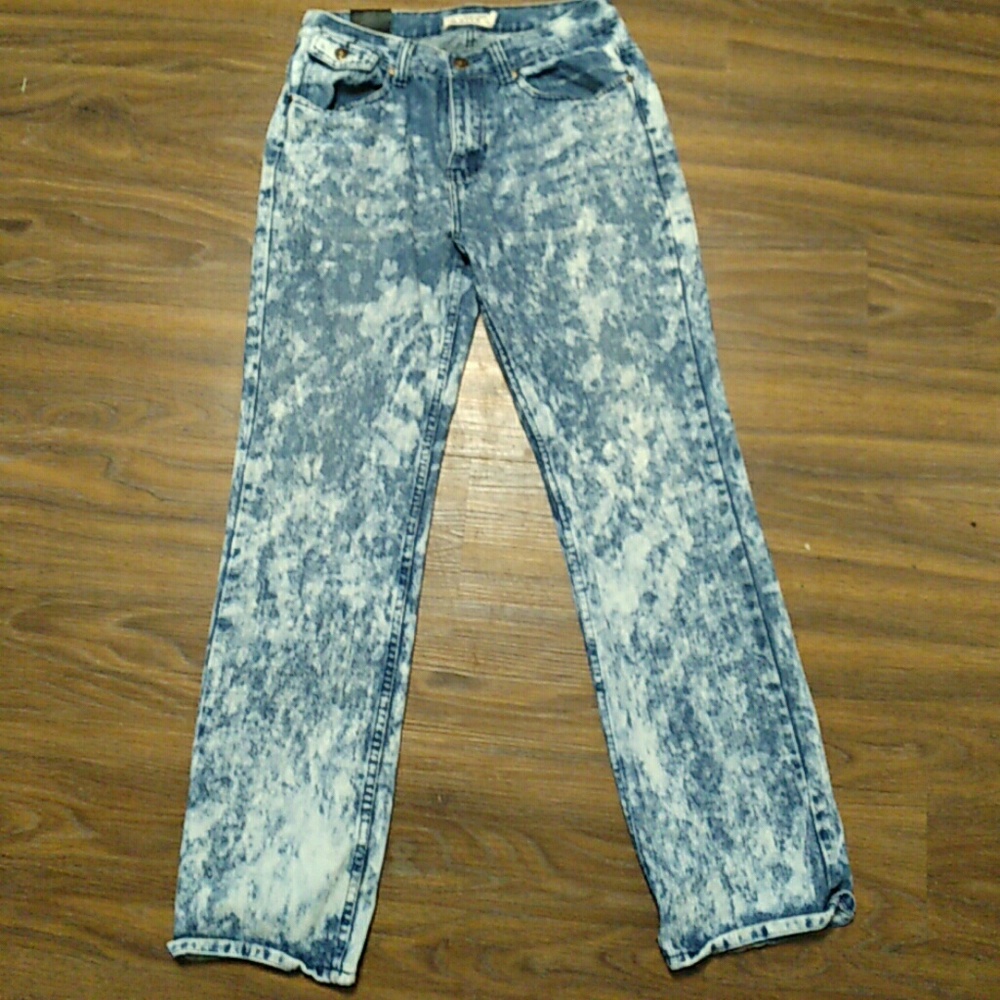 GS115 Melrose slim fit Acid Washed Jeans