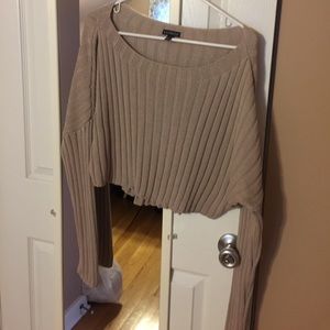 Express crop sweater