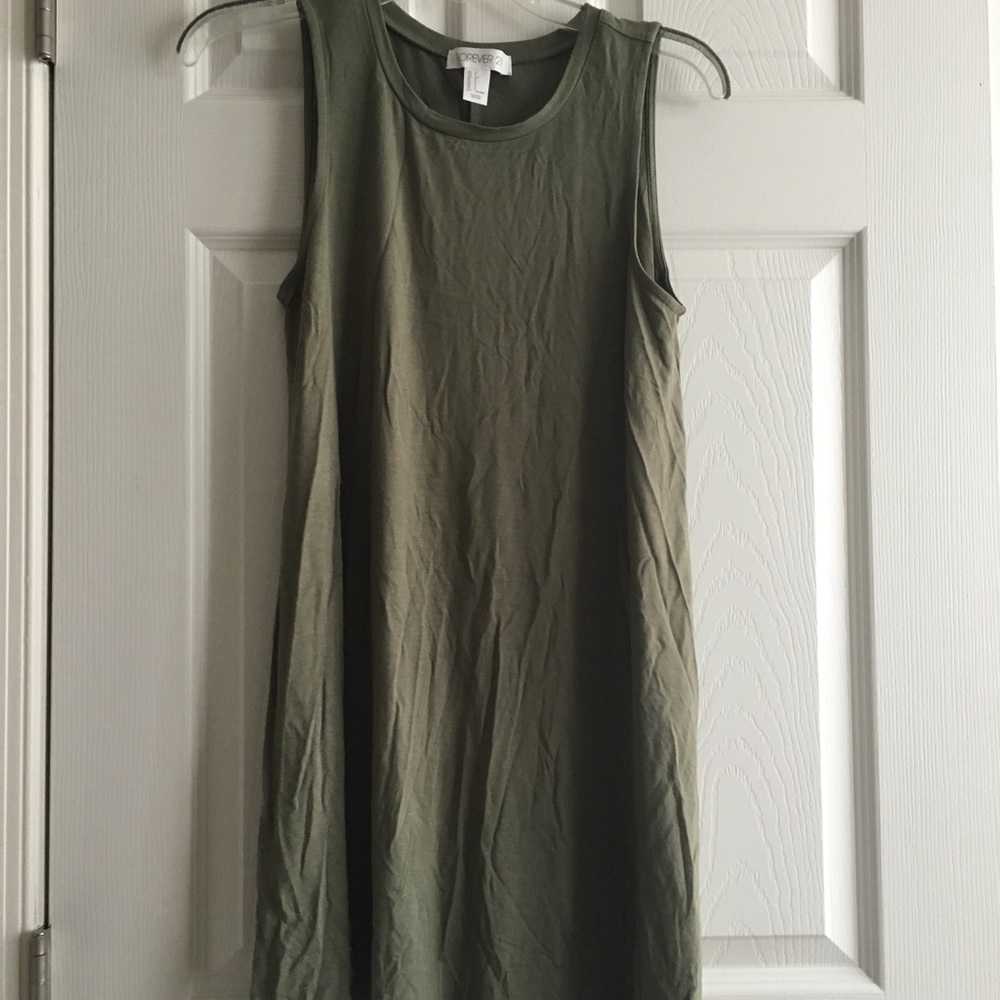 Army green dress