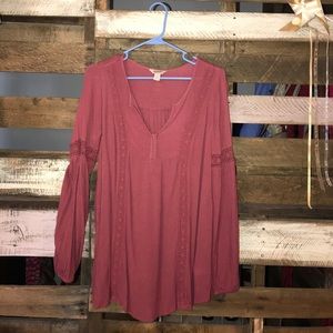 Maroon blouse