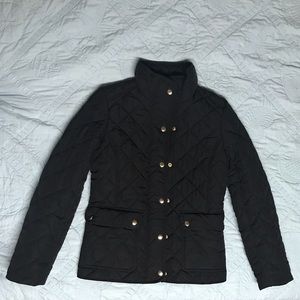 New J. Crew quilted winter jacket