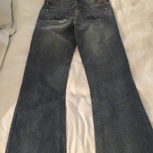7 for all mankind jeans Light distressed size 28
