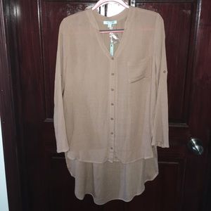 High low blouse