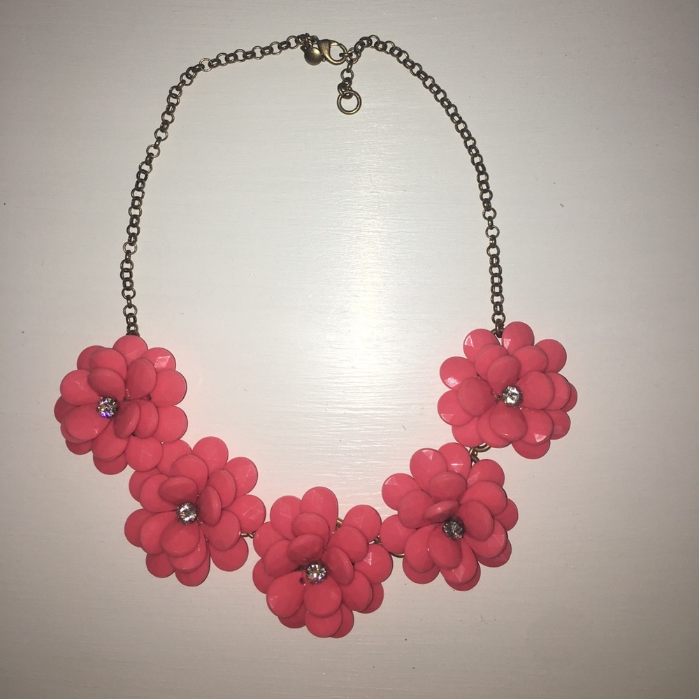 J. CREW ROSETTE NECKLACE