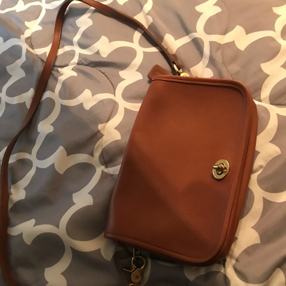 Brown VINTAGE COACH purse
