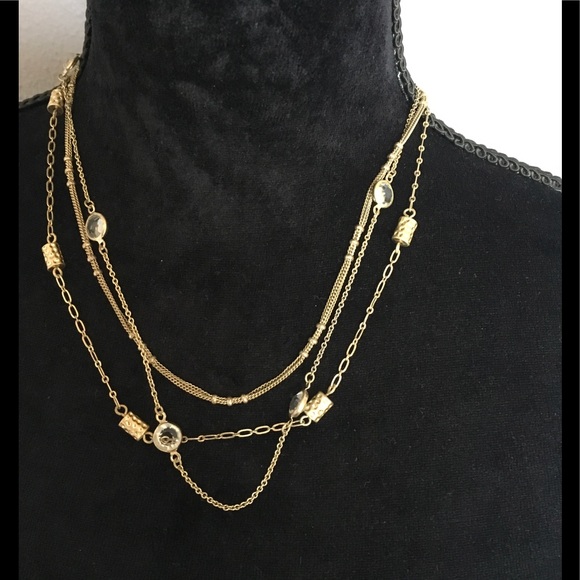 Lia Sophia Necklace 3 detachable necklaces - Picture 1 of 4