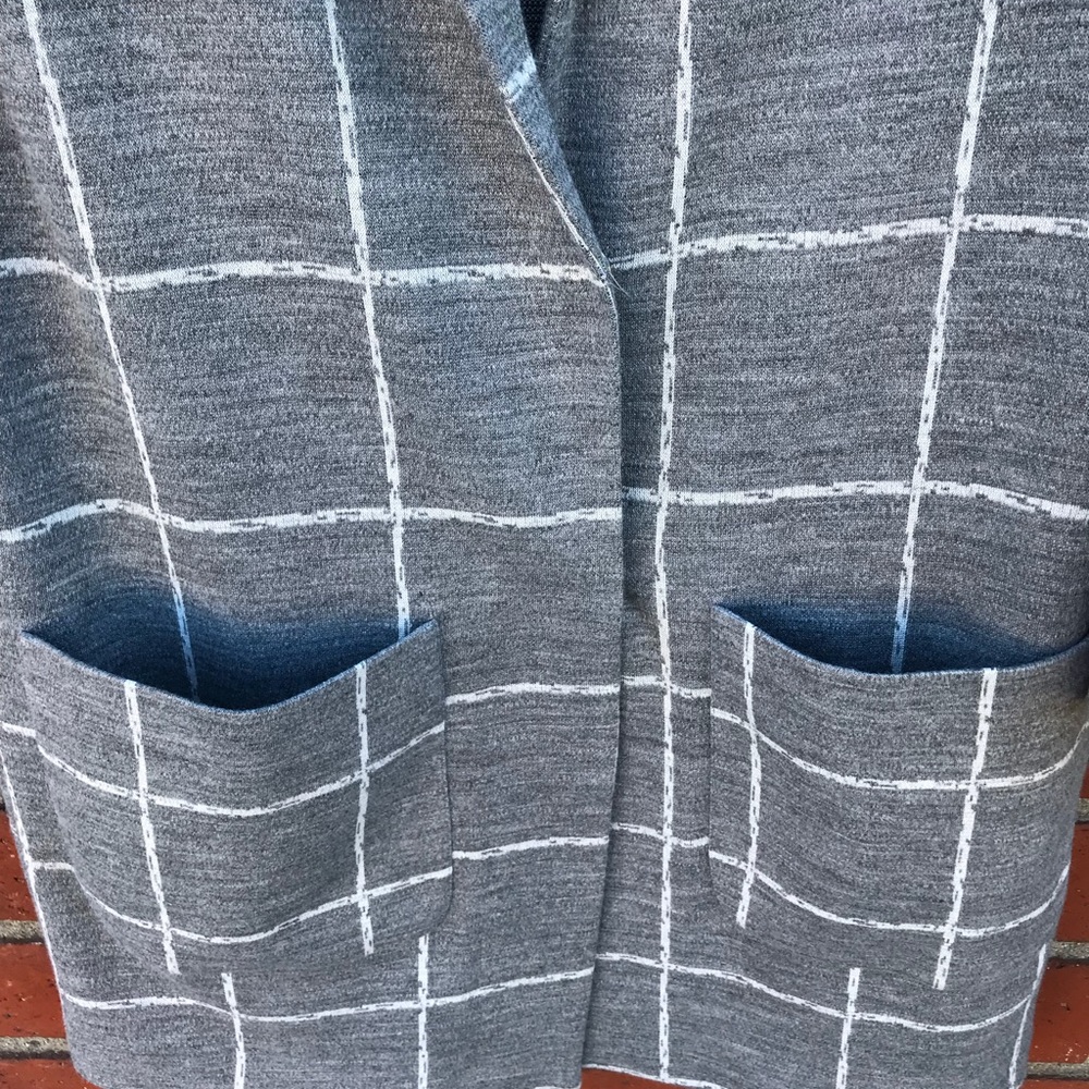 Top Shop White and gray lightweight jacket - Picture 6 of 8
