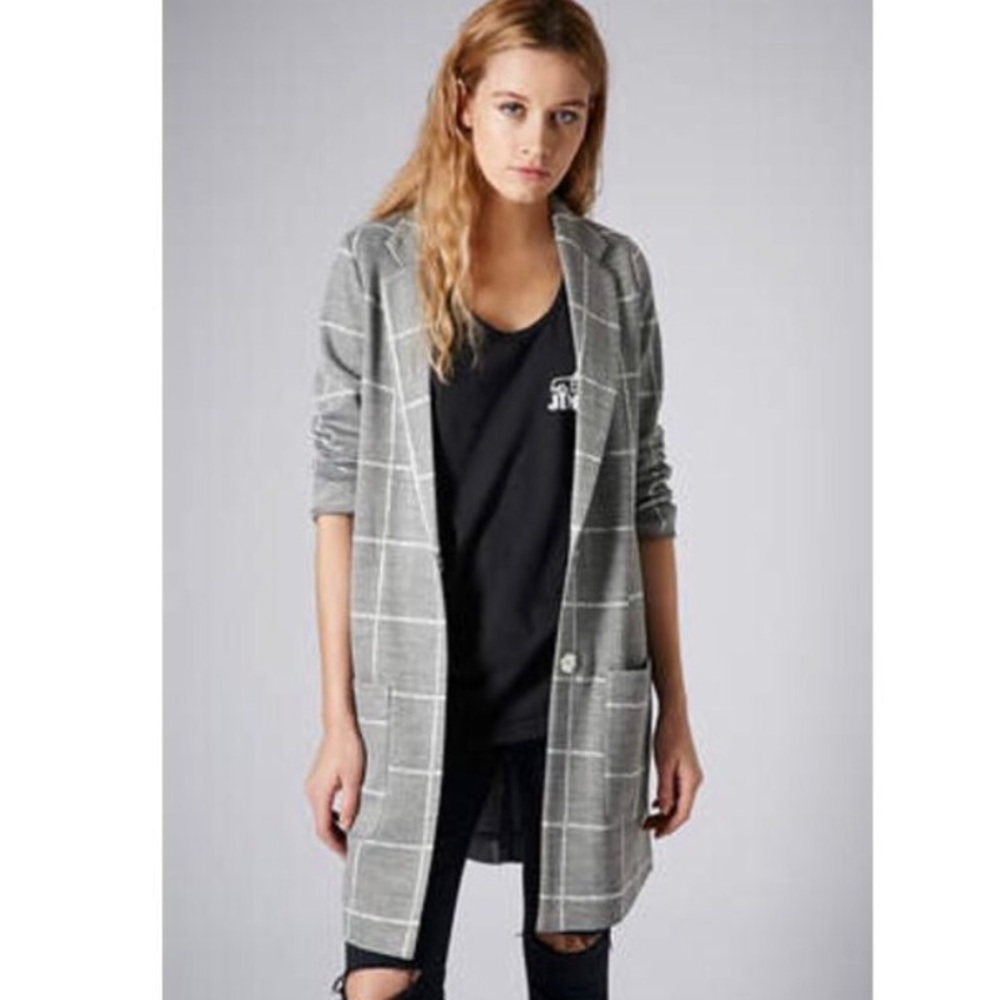 Top Shop White and gray lightweight jacket - Picture 8 of 8
