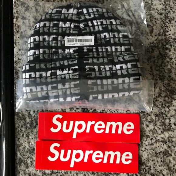 Supreme Box Logo Beanie (2025) – PIECES Supreme beanie