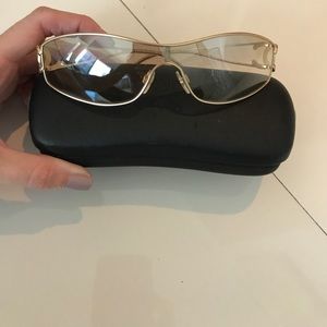 Original Chanel gold sunglasses