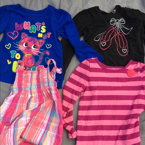 Four toddler shirts - Picture 1 of 5