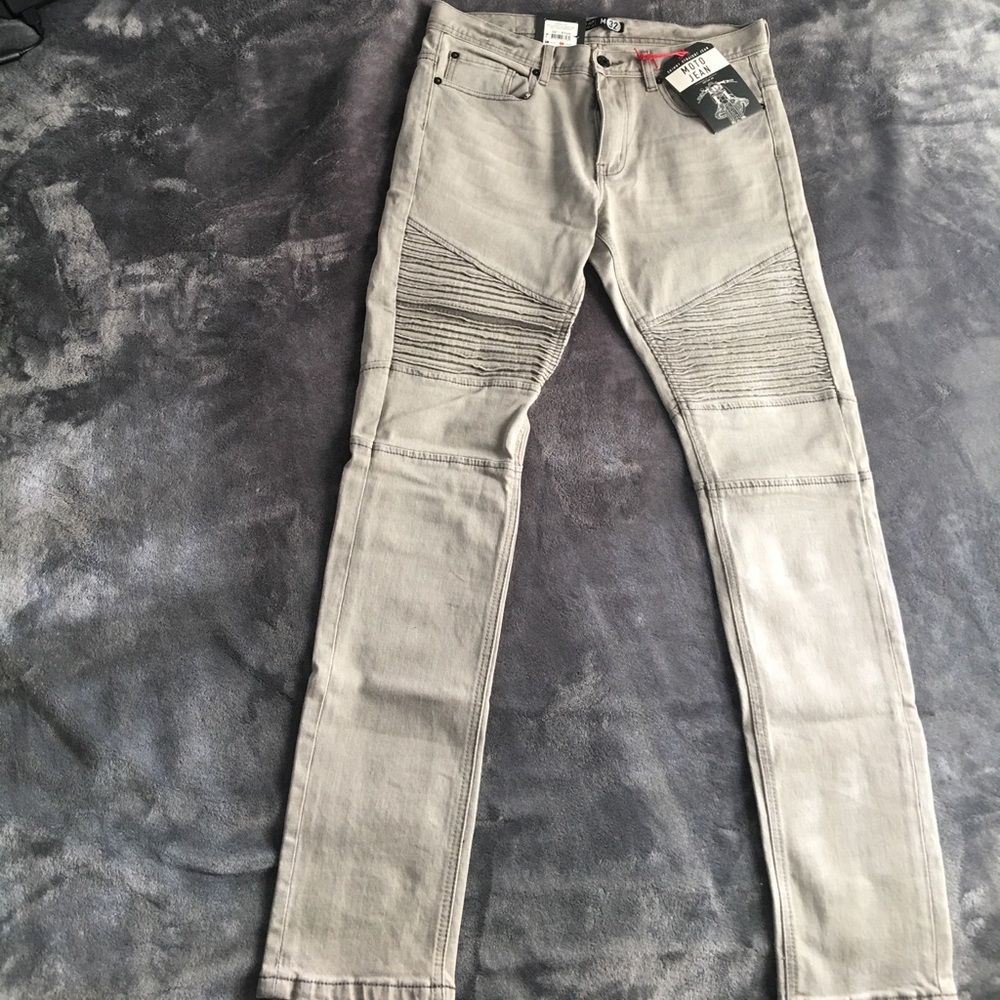Men’s Moto Jeans
