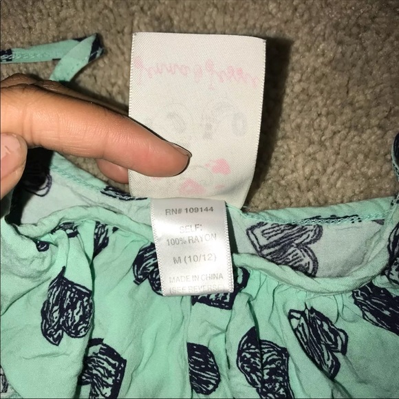 Mint Heart Romper 💚 - Picture 4 of 4