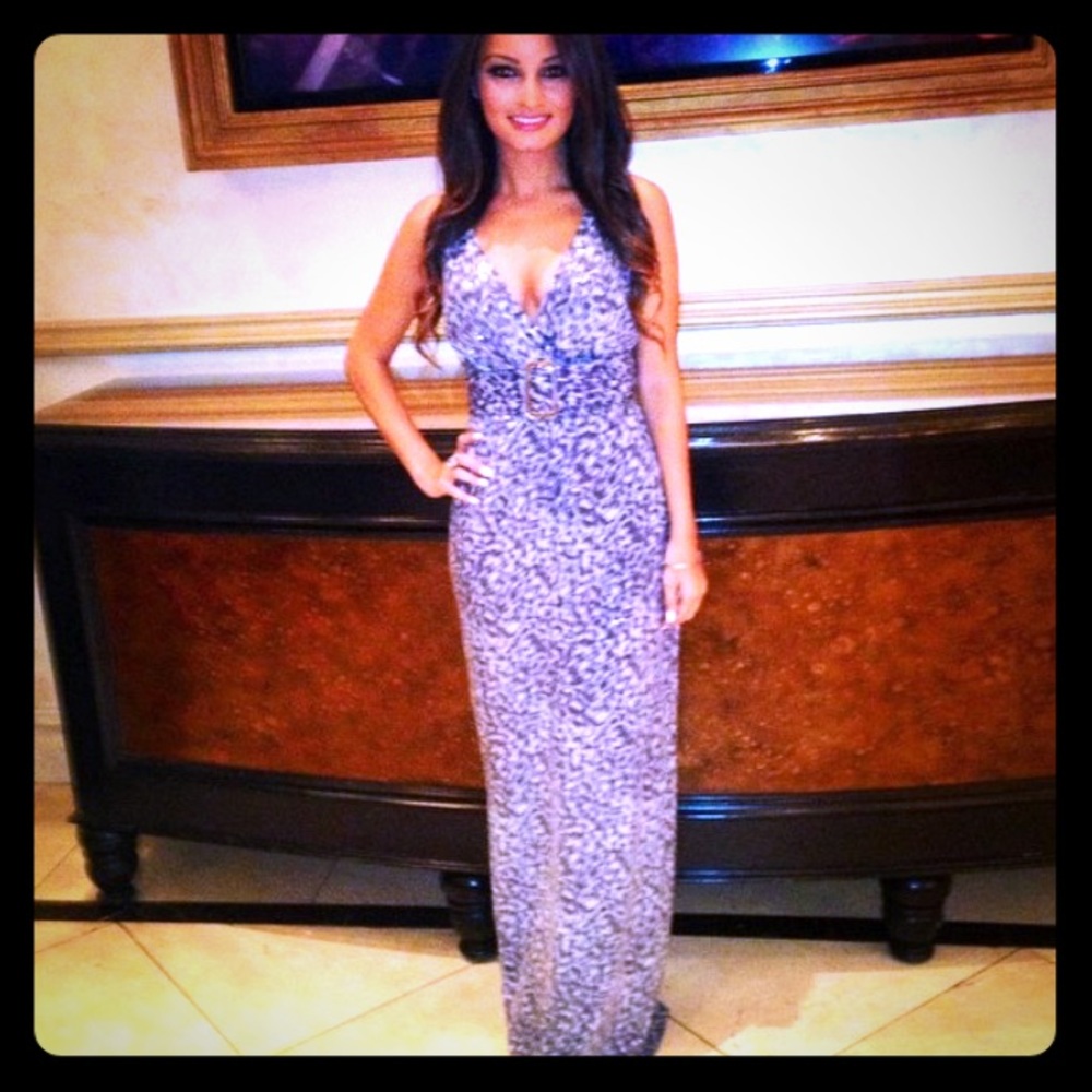 Beautiful Sequined Gown, size 2