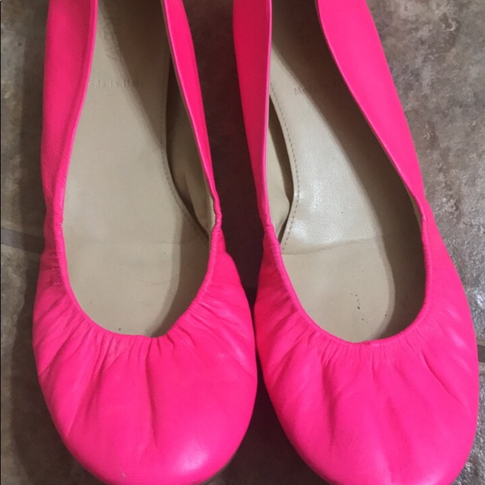 J Crew leather shoes 7.5