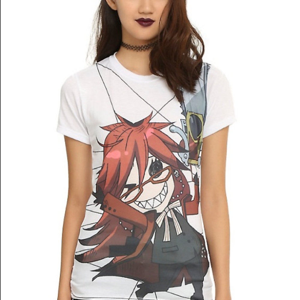 🎄MAKE AN OFFER🎄 Hot Topic Black Butler Tee Shirt