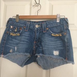 Jean shorts