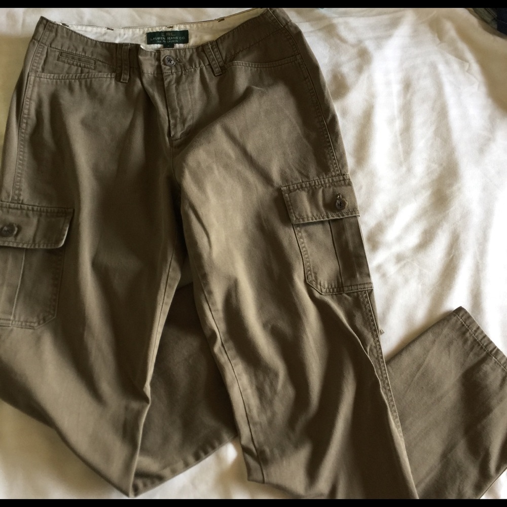Ralph Lauren olive cargo jeans