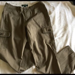 Ralph Lauren olive cargo jeans