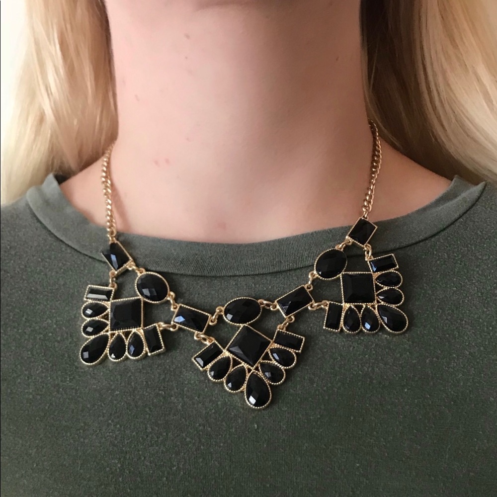 Black & Gold Necklace