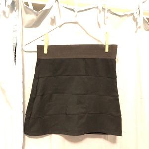Black bandage skirt