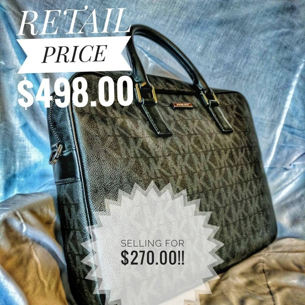 MICHAEL KOR'S MEN'S BRIEF CASE (NEW WITH TAGS)