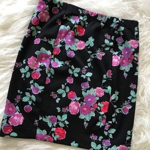 Floral skirt