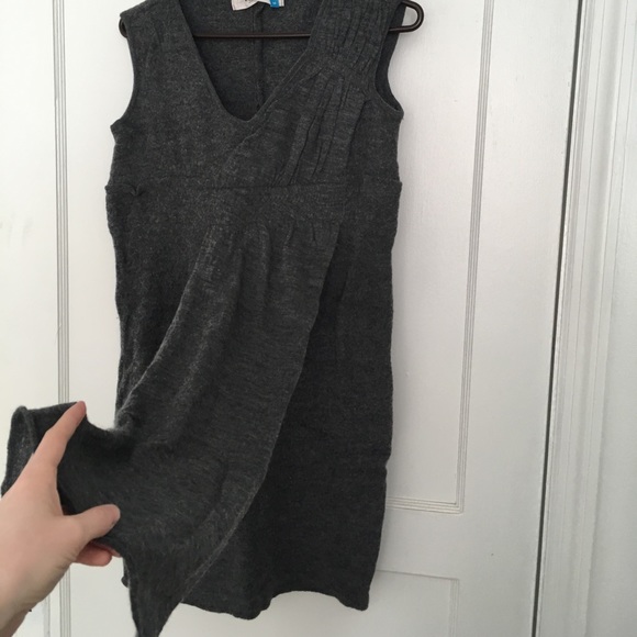 Sz M Wool Anthropologie Sparrow Dress - Picture 3 of 5