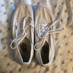 White womens vans