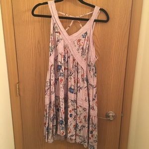 Lavender floral dress
