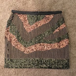 H&M Sequin Mini Skirt