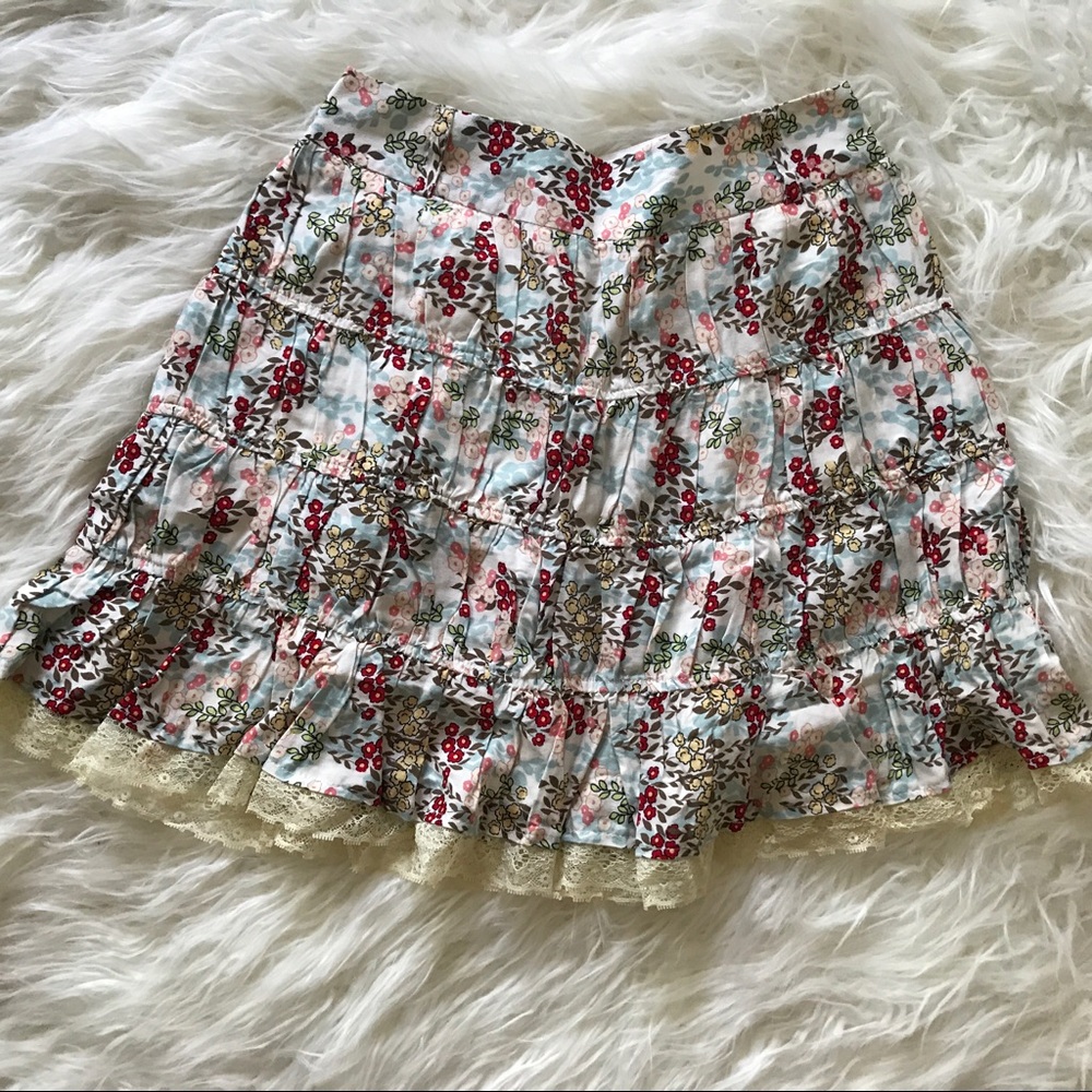 Floral skirt