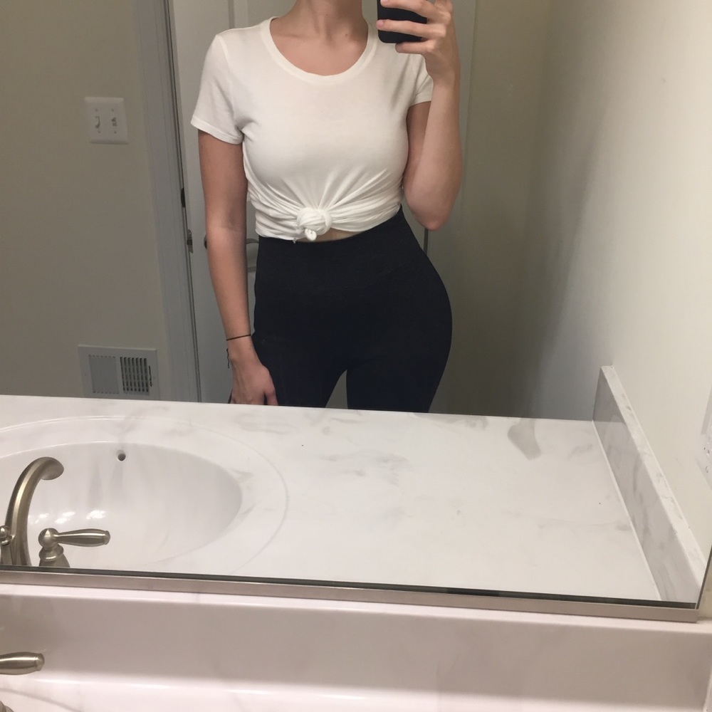 High waisted Spanx grey leggings