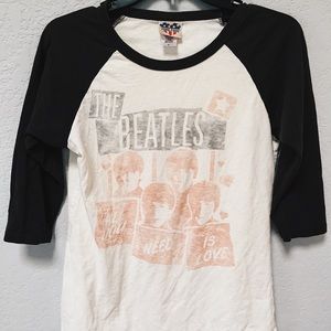 Vintage inspired Beatles tee