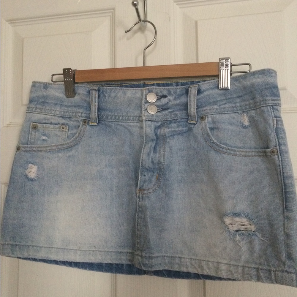 Denim skirt
