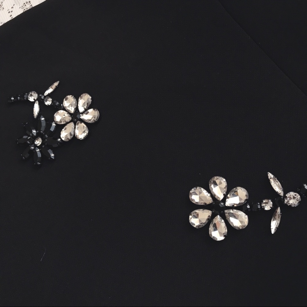 🔻sale Kate spade black embellished/ jeweled dress - Picture 6 of 6
