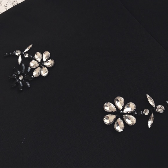 🔻sale Kate spade black embellished/ jeweled dress - Picture 6 of 6