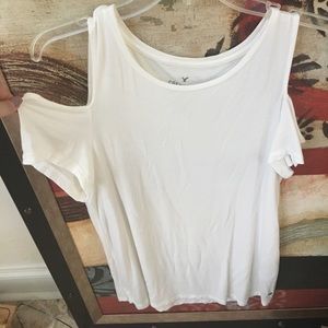 Soft &a Sexy American Eagle Off White Top