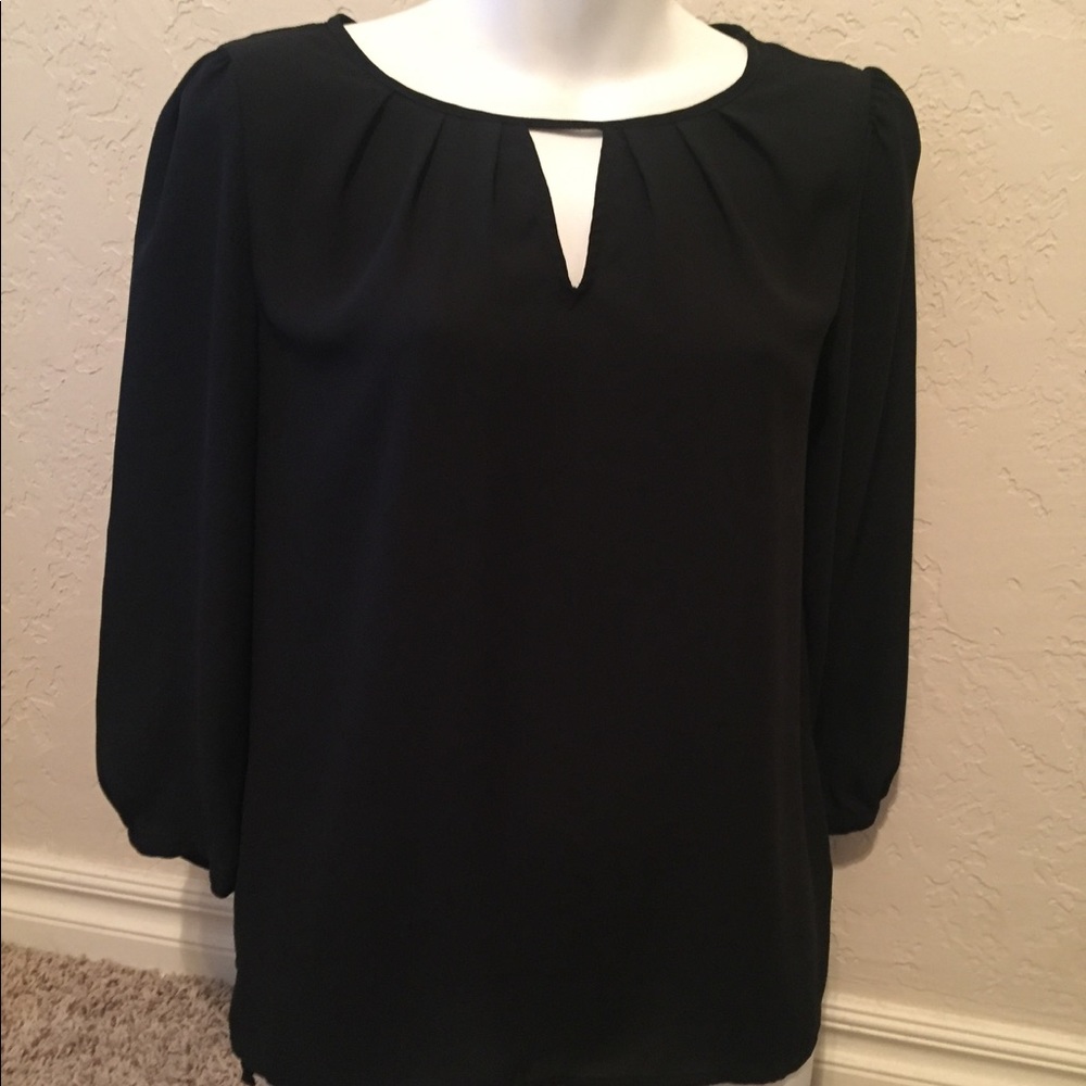 Black dress shirt