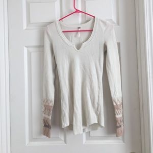 Free People White Kombucha Thermal