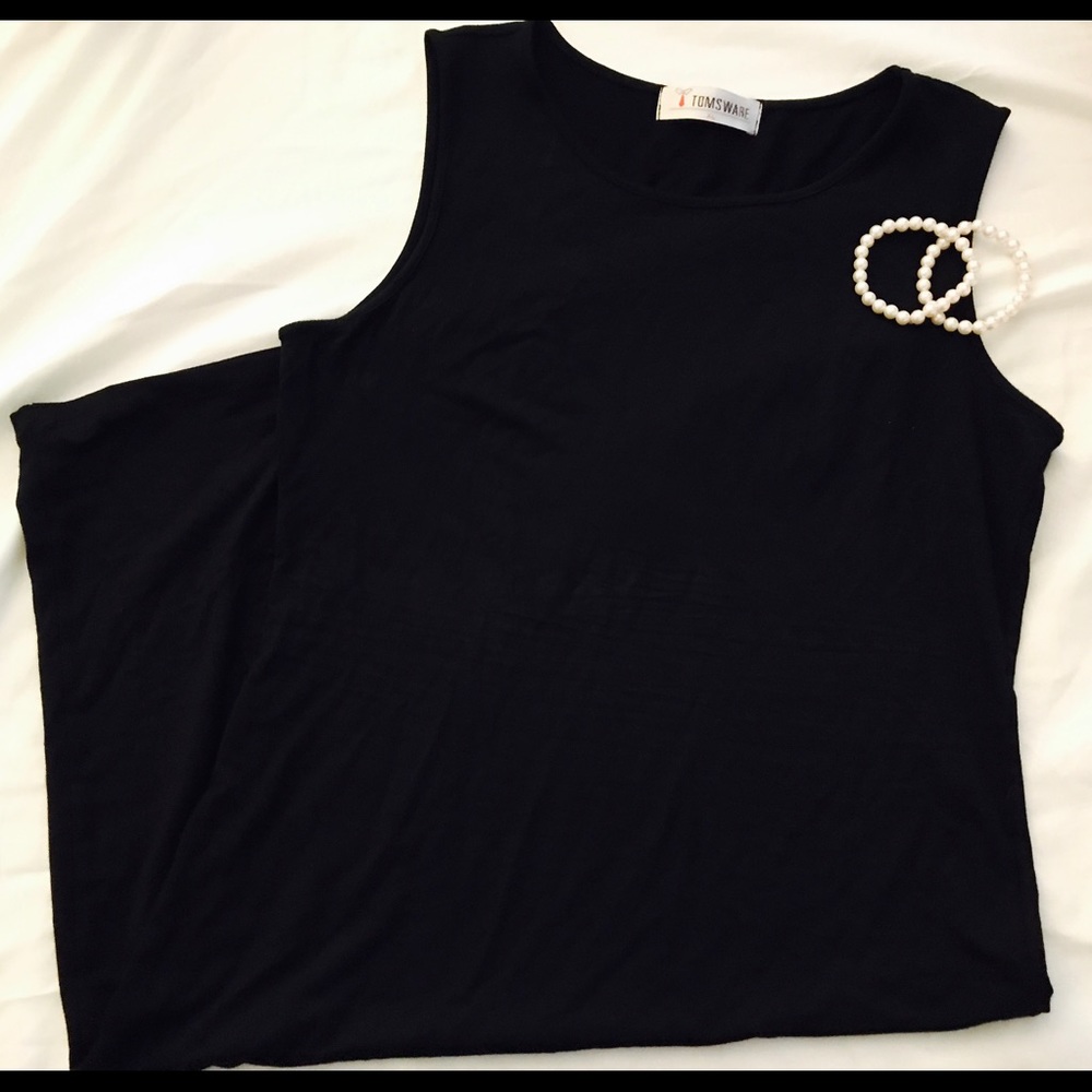 Black Tank Dress - Size XL