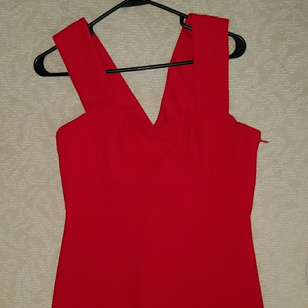 Beautiful long red dress