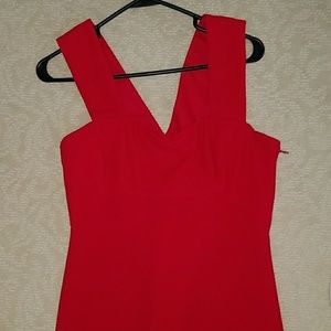 Beautiful long red dress