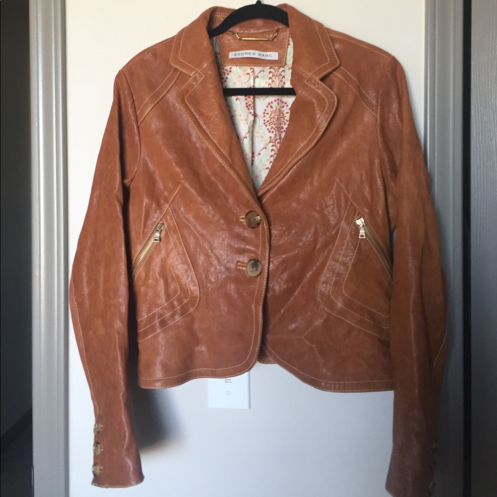 Andrew Marc Leather Jacket